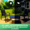 Black Forest Klassisches Gartenmöbel-Set aus Textilene, Produktbild-Vorschau 4