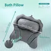 Badewannenkissen Ergonomisches Badekissen mit 4D-Air-Mesh & Produktbild-Vorschau 3