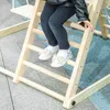 AIYAPLAY 5-in-1 Klettergerüst Montessori Indoor Holz mit Produktbild-Vorschau 9
