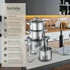 Kochtopfset Turin 15-tlg., Edelstahl, für Induktion Produktbild-Vorschau 2