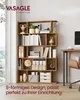 VASAGLE Bücherregal mit 5 Ebenen, Standregal, 24 x 90 x 159 Produktbild-Vorschau 4
