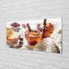 Glasbilder 120x60 Wandkunst Winter tea cup Produktbild-Vorschau 2