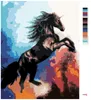 Zuty - Malen nach Zahlen - EINHORN IM WELTRAUM, 40x50 cm, Produktbild-Vorschau 3