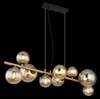 Globo Lighting Hängeleuchte Metall schwarz matt, 9x G9 LED Produktbild-Vorschau 13