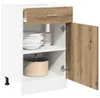 vidaXL Armoire basse à tiroirs Lyon Chêne Artisan Voir les images du produit 3