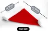com-four® 3x Weihnachtsmütze mit Bommel - X-Mas Produktbild-Vorschau 6