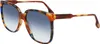 Victoria Beckham VB610SCB Quadratische Acetat-Sonnenbrille Produktbild-Vorschau 1
