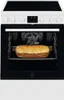 Cuisinière vitrocéramique 73l 4 feux blanc - Electrolux - Voir les images du produit 1