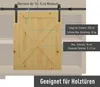HOMCOM Kit de porte coulissante système galandage avec Voir les images du produit 13