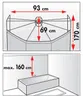 Duschvorhang Spirella Ombrella Duschspinne weiß, faltbar, Produktbild-Vorschau 1