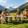 Toboli inklapbare campingtafel, 120x60x70 cm, met Productafbeelding-voorbeeld 11