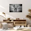 Bild auf Leinwand - Leinwandbild - 3 Teile - Elefant Produktbild-Vorschau 7