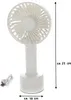 JUNG Lifetime Mini Ventilator klein, Akku betrieben 1200 Produktbild-Vorschau 2