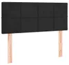 vidaXL Kopfteil Schwarz 90x5x78/88 cm Samt Produktbild-Vorschau 1