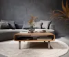 DELIFE Couchtisch Anaya 90x90 cm Akazie Natur 1 Fach L-Fuß Produktbild-Vorschau 2