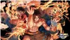 Three anime characters are depicted with fiery effects surrounding them, suggesting an action-packed theme. Podgląd zdjęcia produktu