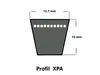 PIX-X'tra® XPA 832 Lw, Schmalkeilriemen, flankenoffen, Produktbild-Vorschau 2