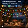 Solar Lichterkette Outdoor 9.5m 50 LEDs, Kristallkugeln, 8 Produktbild-Vorschau 4
