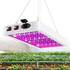A grow light is suspended above rows of plants in a greenhouse. Produktbild-Vorschau
