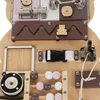 Kruzzel 22584 Montessori houten bord Beer Productafbeelding-voorbeeld 19