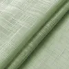 2 Stück Scheibengardine Transparent Vorhänge Leinenoptik Produktbild-Vorschau 3