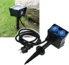 ChiliTec 22032 Gartensteckdose mit Erdspieß, 2-fach IP44, Produktbild-Vorschau 1