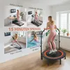 Trampoline de fitness SPORTNOW 102cm Rebounder pliable avec Voir les images du produit 8