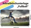 Schreibtischunterlage: Fußball; Größe: 70 x 40 cm Produktbild-Vorschau 2