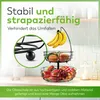 Dayshake Obstschale mit Bananenaufhänger - Runder Obstkorb Produktbild-Vorschau 3