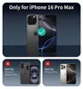 2X Panzerglas für iPhone 16 Pro Max Sichtschutz Blickschutz Produktbild-Vorschau 2