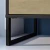 Sideboard 120cm, schwarz mit Eiche und sandfarben, Produktbild-Vorschau 7