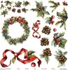 ITD COLLECTION Setz 11Stk 30x30cm Scrapbooking Papier - Produktbild-Vorschau 4