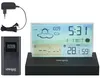 Moderne Funk-Wetterstation farbig: Rahmenloses LCD-Display Produktbild-Vorschau 9