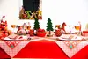 Sovie HOME Weihnachtstischdecke Joy in Rot aus Linclass® Produktbild-Vorschau 2