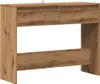 Tavolo consolle Artisan oak 100x35x76,5 cm materiale a base Anteprima dell’immagine prodotto 1