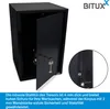 Tresor Möbeltresor Safe Aktentresor 35 x 36 x 52cm Schwarz Produktbild-Vorschau 6