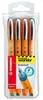 Roller - STABILO worker+ - fin - pack de 4 - vert, rouge, Voir les images du produit 10