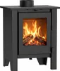NEMAXX® H8 Stufa a legna ventilata nera 7,6 kW (50–90 m²) – Anteprima dell’immagine prodotto 1