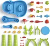 Wassertisch Sandkasten Wassereimer Kinder Garten + Stuhl Produktbild-Vorschau 14