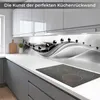Küchenrückwand Schwarze Kugeln 60 x 200 cm - monolithische Produktbild-Vorschau 3