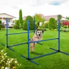 kit de 4 haies d'agilité en PVC Slalom pour animaux de Voir les images du produit 9