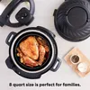 INSTANT POT Duo Crisp a Air Fryer 8L Stahl Náhľad obrázku produktu 10