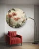 Leinwandbild rund Tropischer Vogel im Dschungel 60x60 Feeby Produktbild-Vorschau 3