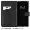 Funda de Cuero Auténtico tipo Libro para Apple iPhone 15 - Vista previa de la imagen del producto 3