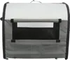 TRIXIE Hundebox Basic - dunkelgrau/hellgrau - 50 × 50 × 60 Produktbild-Vorschau 3