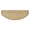 Shaggy Stufenmatten Sphinx Halbrund 23,5 x 65 cm beige Produktbild-Vorschau 2