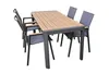 Gartenmöbel Alu / WPC 5-TLG. Anthrazit / Braun Sitzgruppe Produktbild-Vorschau 2