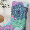 4 Stück Elasthan Stuhlhusse Universelle Boho Gedruckt Produktbild-Vorschau 3