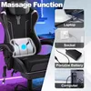ROSEJANE Ergonomischer Gaming Stuhl mit Fußstütze und Produktbild-Vorschau 8