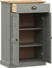 vidaXL Botník VIGO Grey 60x35x96 cm Borovicový masiv Náhled obrázku produktu 5